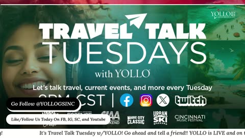 Travel Talk Tuesday with YOLLO - 5.27.2025 (LIVE)