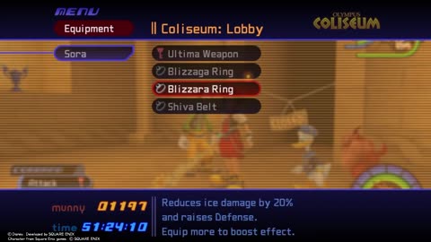 Kingdom Hearts Episode 35 Ice Gold