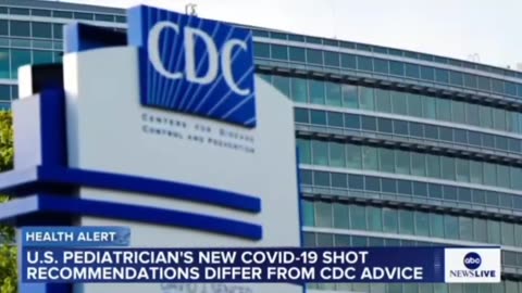 The American Academy of Pediatrics is urging that children between 6 months and 23 months receive the COVID-19 vaccine