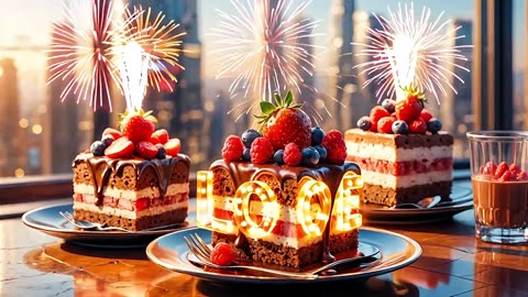 Professional Cake Display: So Many Delicious Slices!