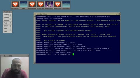 Playonlinux setup on Arch Linux