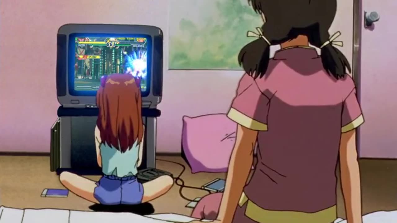Asuka plays Capcom vs. SNK 2