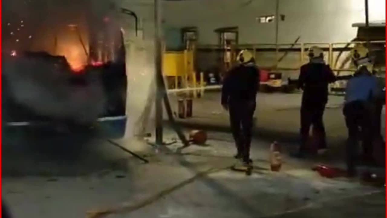 Early Morning Blaze Guts Bus at Shivajinagar Depot – No Injuries Reported!