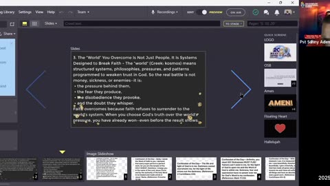 Power To Triumph || December 3, 2025 || “THE FORCE THAT MAKES YOU WIN - Your Faith”