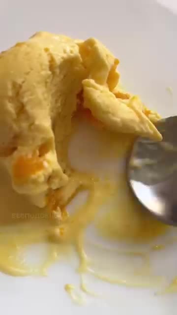 РЕЦЕПТ МОРОЖЕНОГО «МАНГО-МАРАКУЙЯ» с двойной начинкой🥭🔥