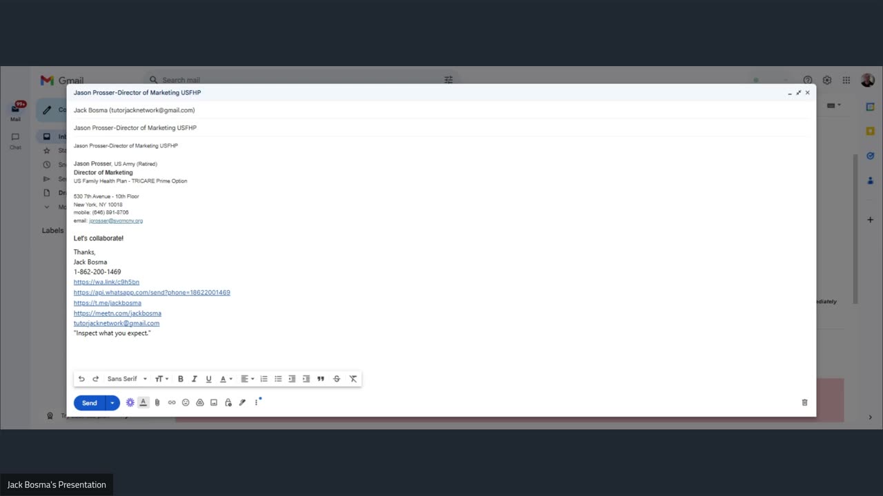Jason Prosser-Director of Marketing USFHP