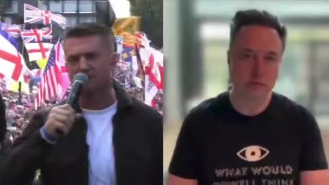 Elon Musk joins Tommy Robinson and millions of British Patriots in London (13 Sep 2025)