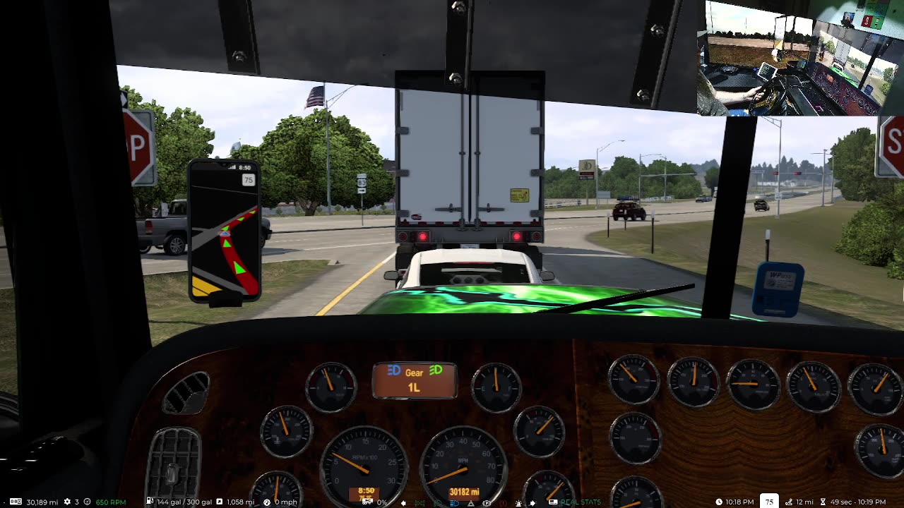 driving some miles in ATS
