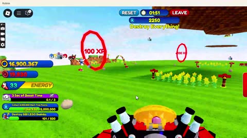 ROBLOX lego sonic seed simulator