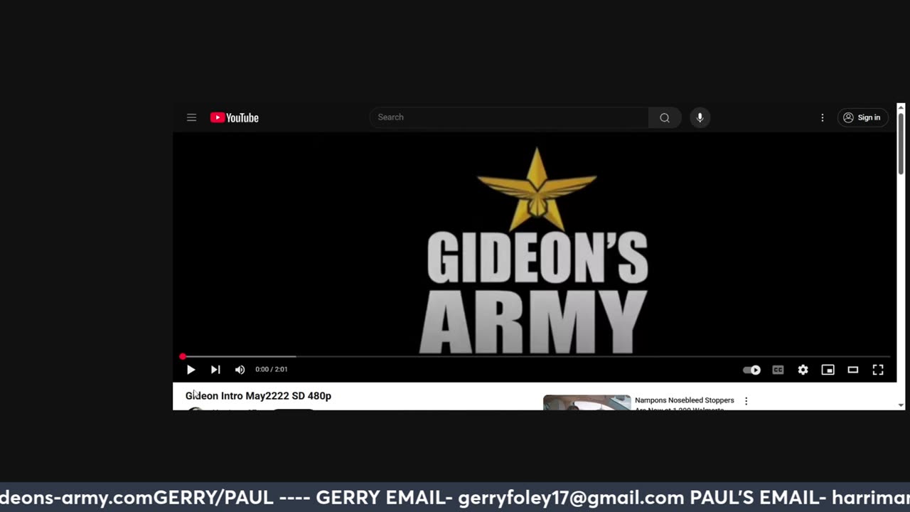 GIDEONS ARMY MONDAY NIGHT LIVE WITH JIMBO!!! 4/28/25 @ 8PM EST