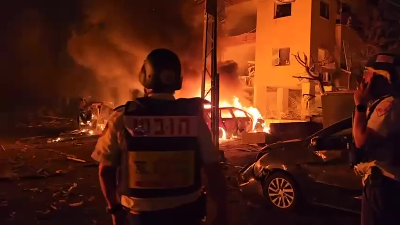 The scene in the north where a 72-year-old woman was moderately injured