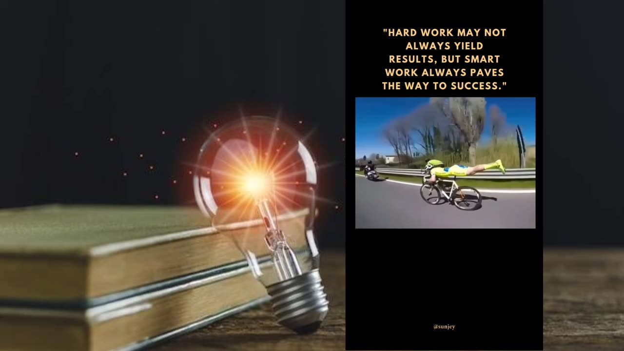 Work smarter not harder