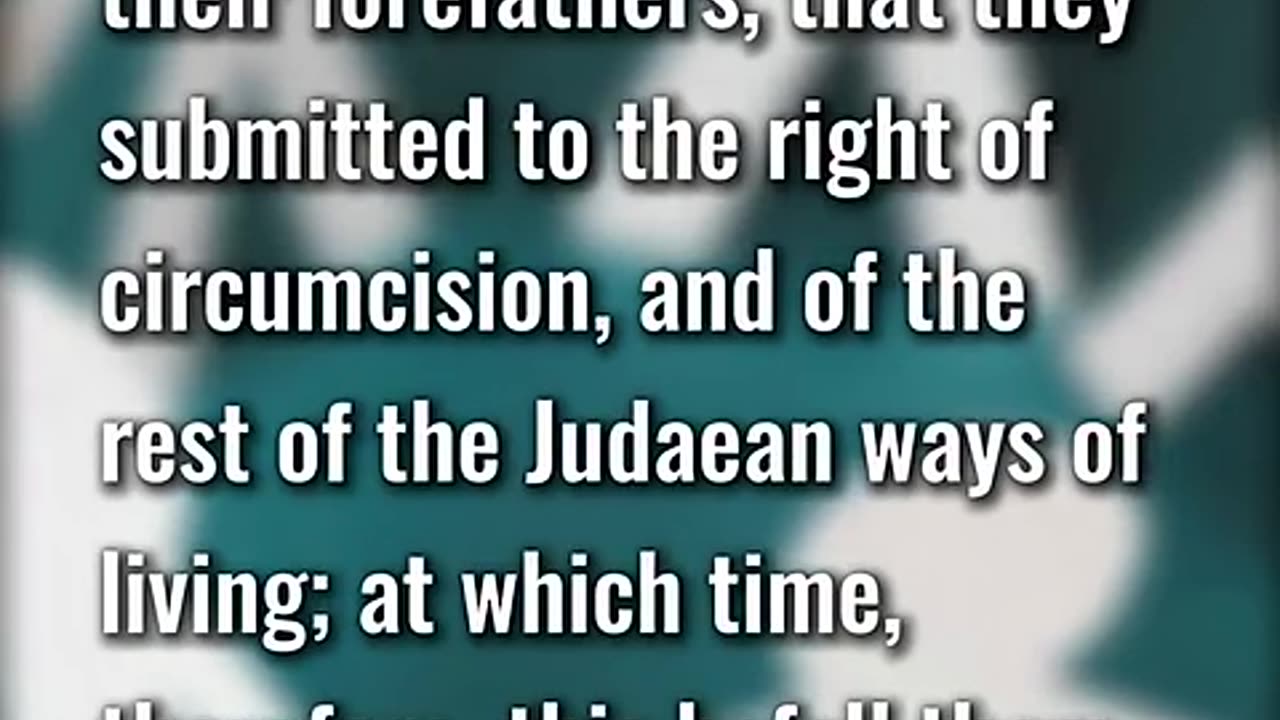 Why did Judeans reject Christ?