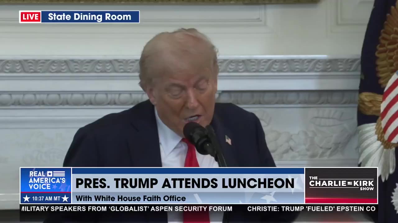 "TODAY WE CELEBRATE THE CORE VALUES THAT BUILT THIS COUNTRY..."