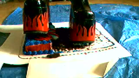 Platform Boots Crush Cake