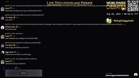 0037 - Worldwide Debates LIVE - YouTube/Rumble/Twitch/Kick