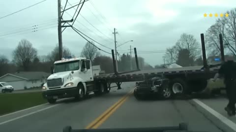 UNBELIEVABLE police chases with trucks and lorries! – All captured on dashcam!