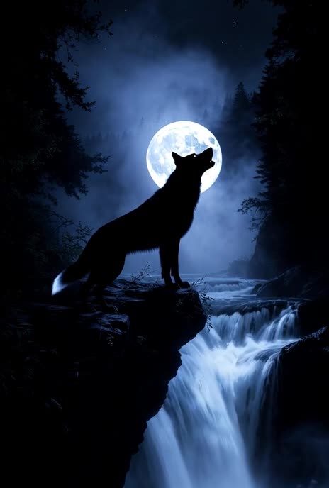 The Cliffside Howl, AI Video