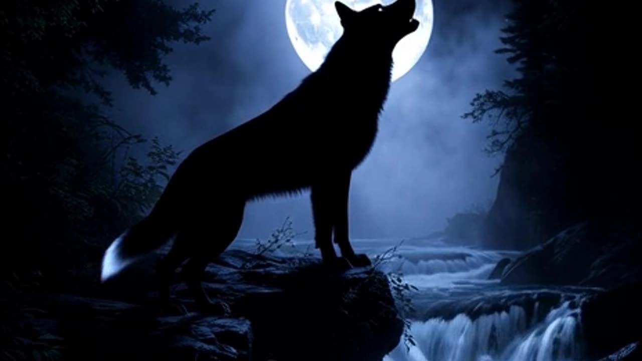 The Cliffside Howl, AI Video