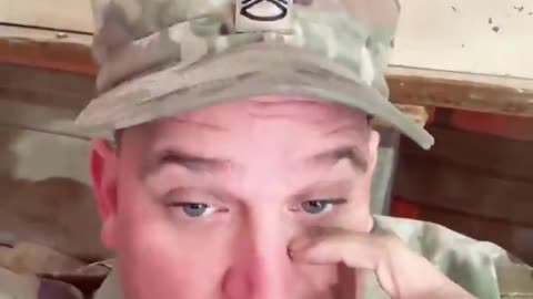 Somebody please tell this soldier to stop watching legacy media