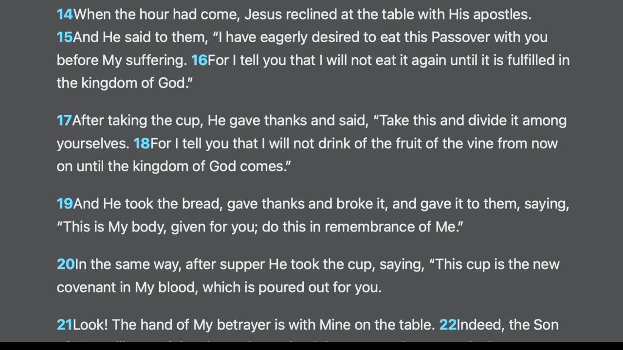 Luke 22