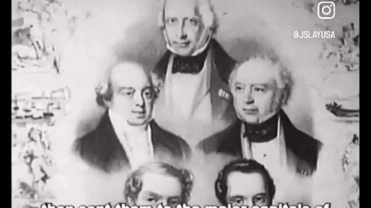 Goldsmith named Amschel Moses Bauer before changing his name to Rothschild