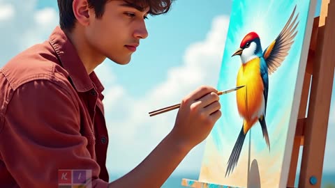 The magic paint brush