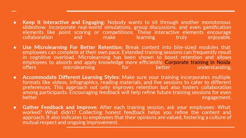 How to Keep Employees Motivated During Corporate Training?