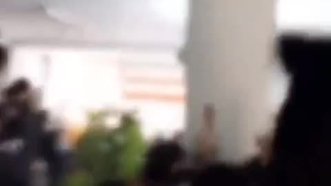 Iranian girls remove their hijabs, take over their school