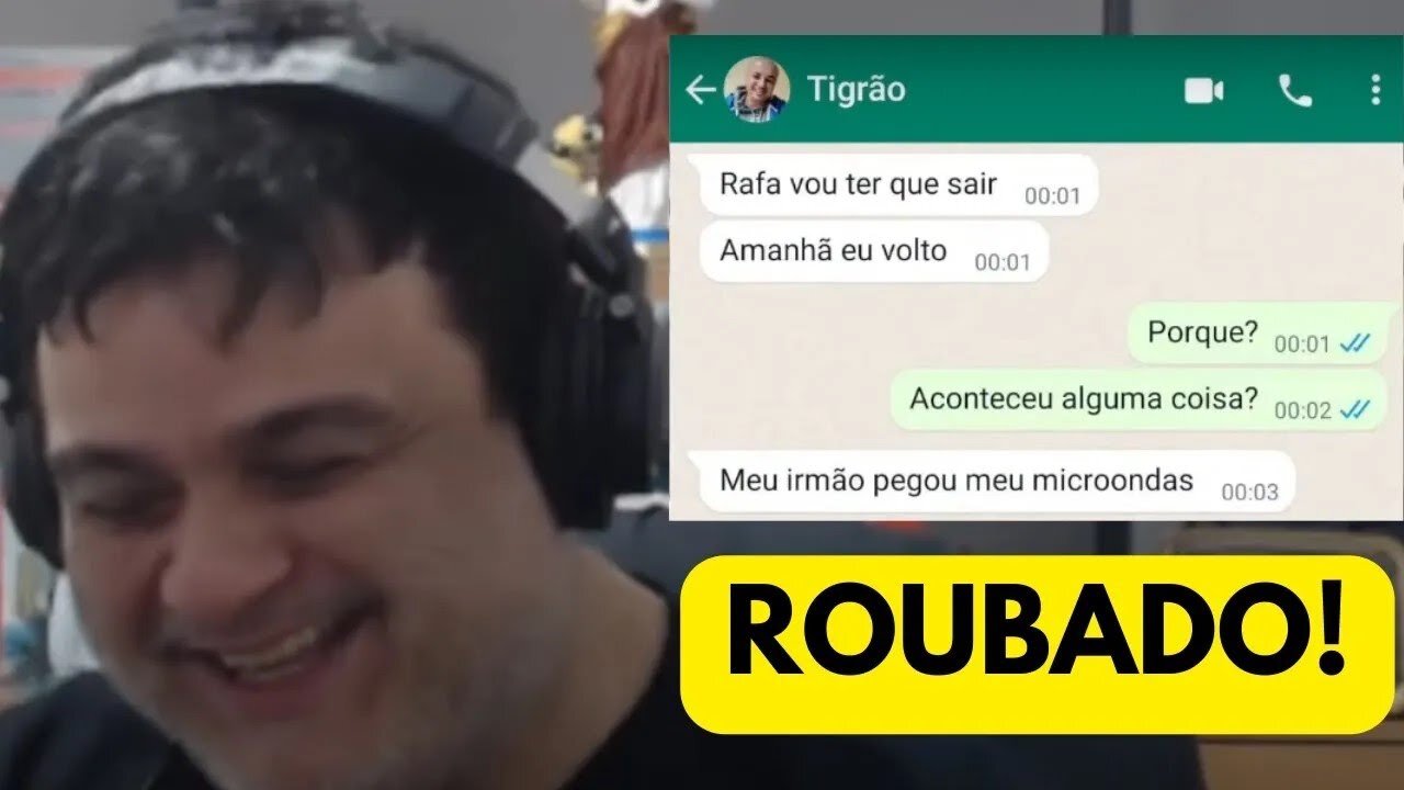 TIGRÃO É ROUBADO AO VIVO