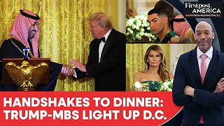 From Hand-Grabs to Posh and Pomp: Lighter Moments Drive Trump-MBS Meet | Firstpost America | N18G