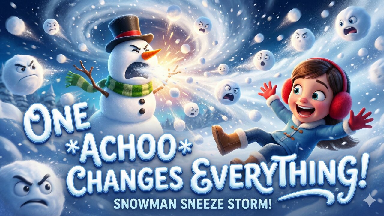One ACHOO Changes Everything | Snowman Sneeze Storm