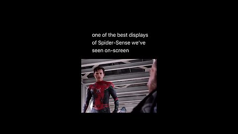 Perfect mix of tension and skill #spiderman #tomholland #movies #reels