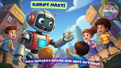 Robot Masti | 'NEW' Nursery Rhyme and Song OUT NOW!!