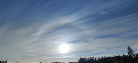 16.3.2025: Sun halo