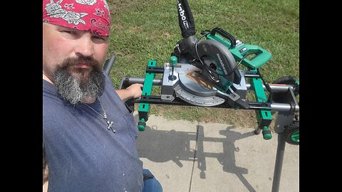 METABO HPT MITER SAW UNBOXING