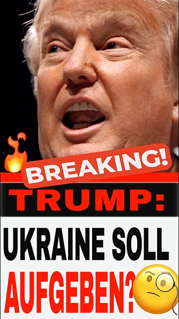 USA wollen Ukraine zu Gebietsabgabe drängen? – Ölpreis stürzt ab! 😱🔥| Shortnews Deutsch