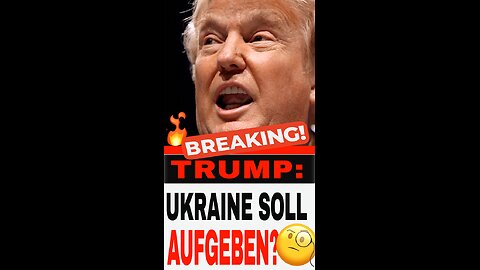 USA wollen Ukraine zu Gebietsabgabe drängen? – Ölpreis stürzt ab! 😱🔥| Shortnews Deutsch