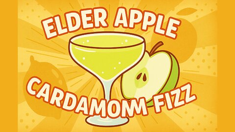 This Gin Fizz Is Summer in a Glass 🍋🍏