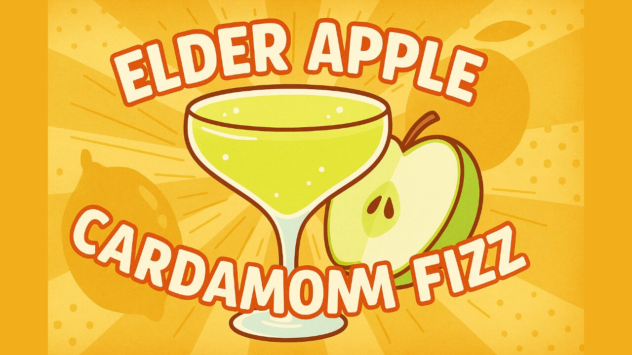 This Gin Fizz Is Summer in a Glass 🍋🍏