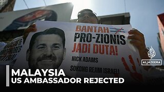 Protest outside US embassy in Malaysia: Coalition accuses ambassador nominee of islamophobia