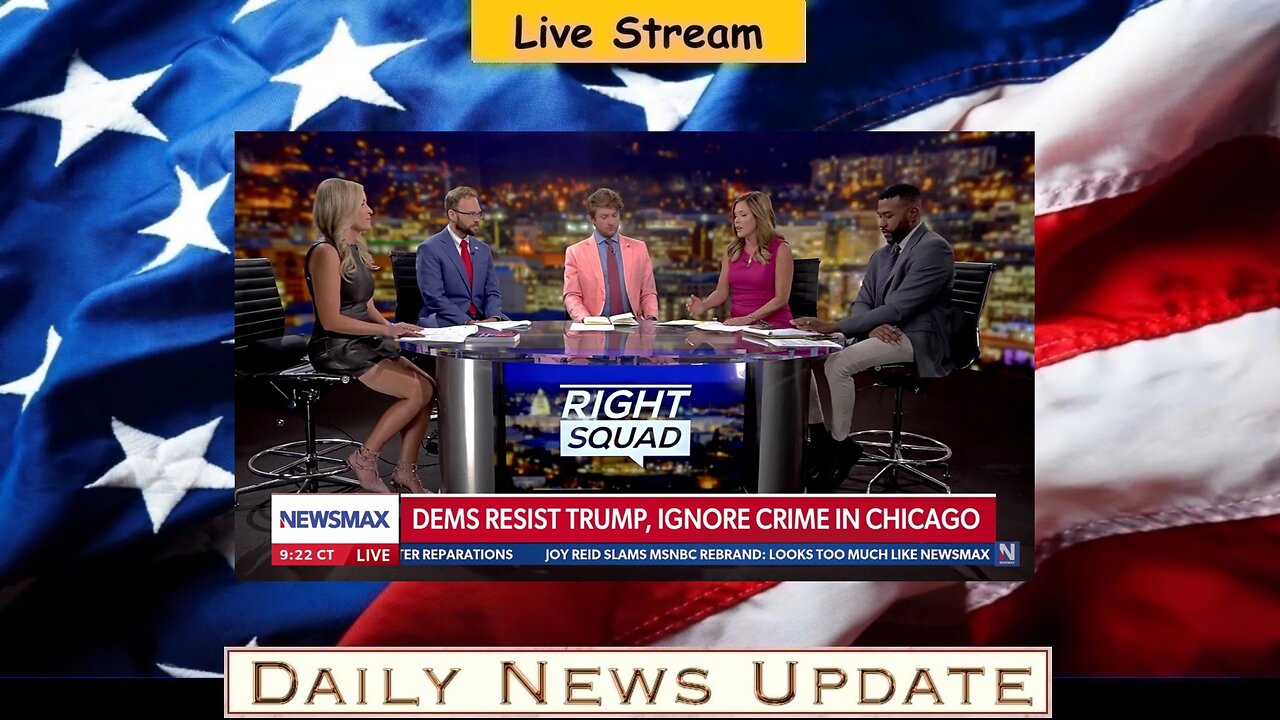 x458c: Newsmax - Trump's anti-crime push drives Democrats crazy | The Right Squad