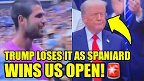 WATCH: Trump’s REACTION To Alcaraz Winning US Open GOES VIRAL🚨
