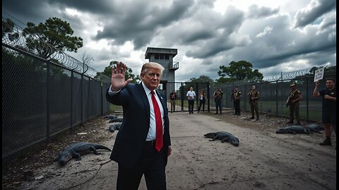Trump’s “Alligator Alcatraz” Opens 🐊