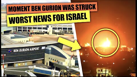 TOTAL MELTDOWN! Israel’s Defense Hub and Airport SMASHED by Hypersonic Retaliation!