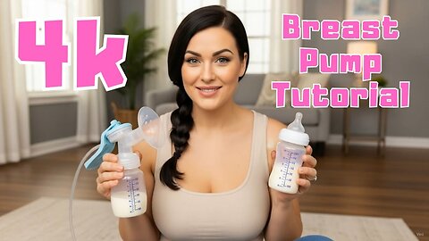 4K Breast Pumping Tutorial & Tips: Pump With Me Session for Moms