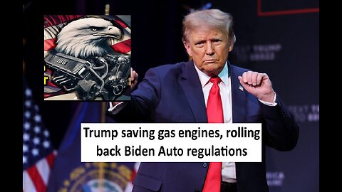 Trump to rollback Biden vehicle regulations, save the V8!