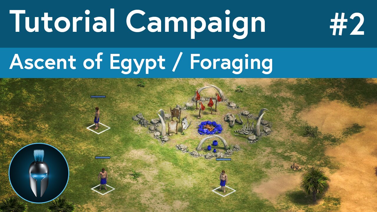 Age of Empires: Definitive Edition | AOE - Ascent of Egypt - Foraging | Tutorial Campaign 4K