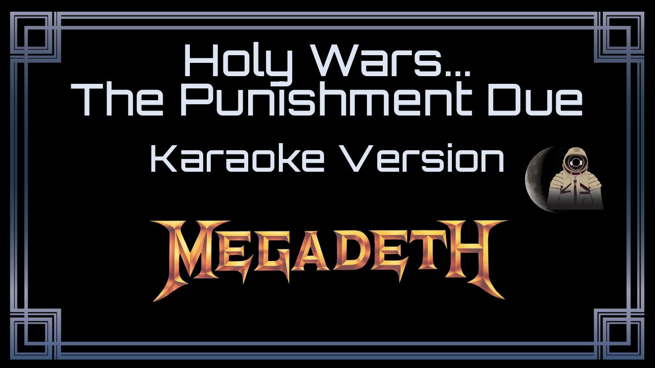 Megadeth - Holy Wars... The Punishment Due (CC)