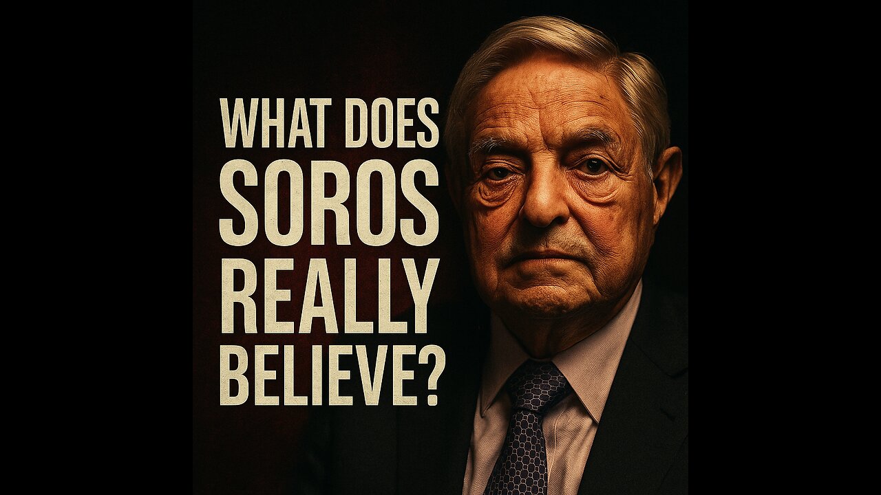 What does Soros Actually Believe?